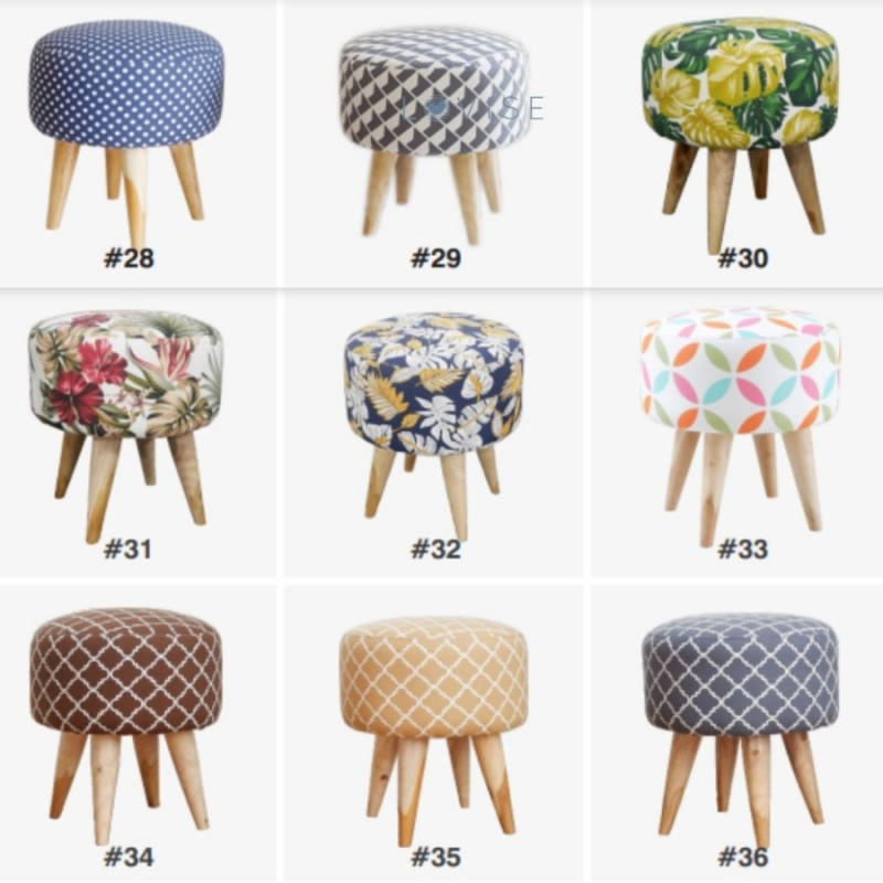  Kursi Stool Bulat  Lovise Lovise Sofa