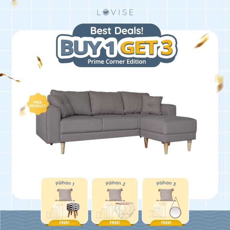 Best Deals! Sofa Sudut Vernanda Prime Lovise Sofa