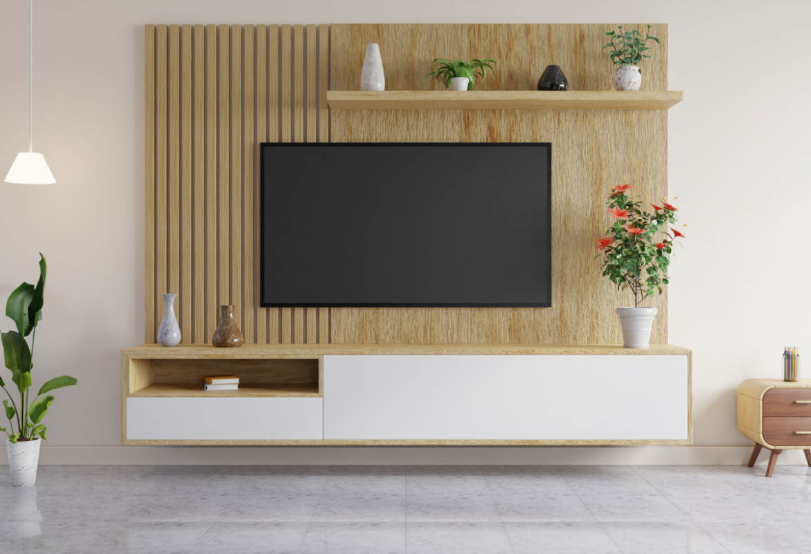 ruang tv minimalis sederhana