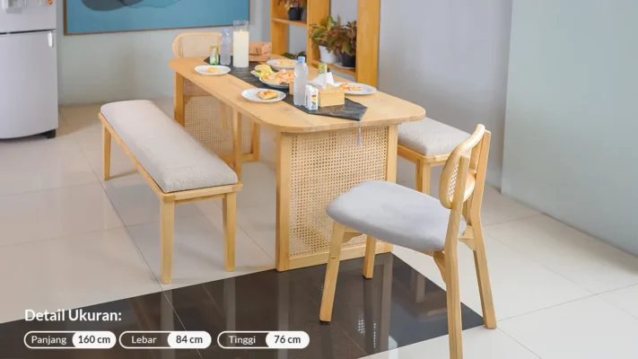 Meja Makan Audri Lovise