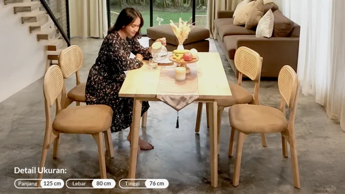 Tren Desain Meja Makan Minimalis Terpopuler di 2025 - Meja Makan Bestari